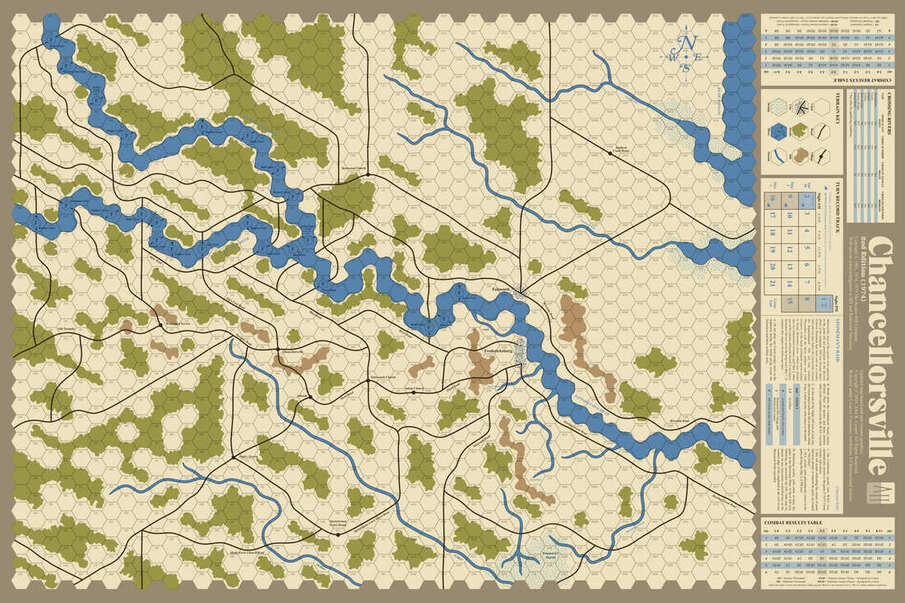 Avalon Hill's Chancellorsville, SPI-Style