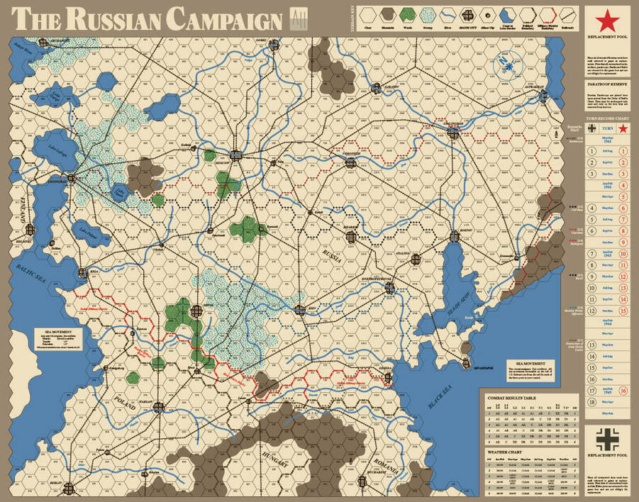 Avalon Hill's The Russian Campaign, SPI-Style