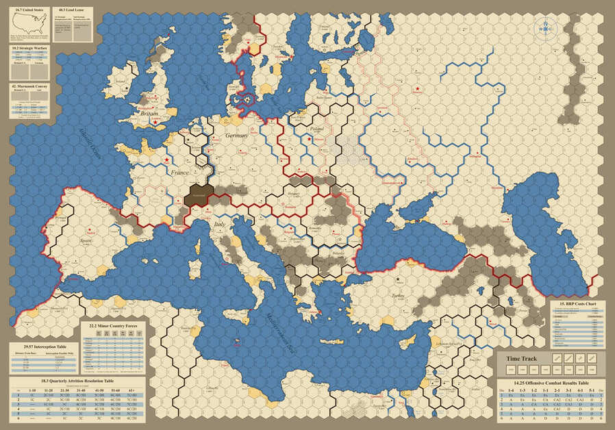 Avalon Hill's Third Reich, SPI-Style